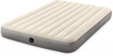 Intex Indoor und Outdoor Luftbett Queen Deluxe Single-High Airbed aufblasbar 203 x 152 x 25 cm 64103