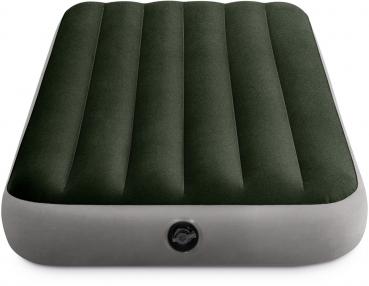 Intex Indoor und Outdoor Luftbett Twin Prestige Downy Airbed aufblasbar 191 x 99 x 25 cm 64107