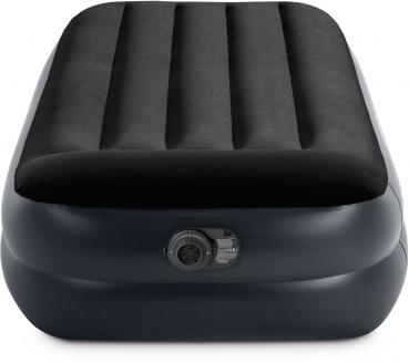 Intex Indoor Luftbett Twin Pillow Rest Raised aufblasbar 191 x 99 x 42 cm integrierte Pumpe 64122ND