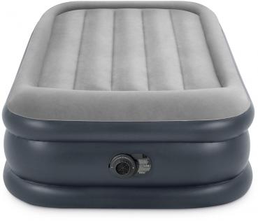 Intex Indoor Luftbett Twin Deluxe Pillow Rest Raised aufblasbar 191 x 99 x 42 cm Pumpe 64132ND