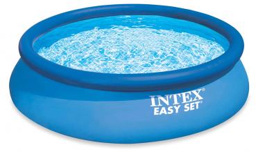 Intex Pool Easy Set Pool inkl. GS Filterpumpe Ø 396cm x 84cm 7290 Liter 28142GN