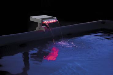 Intex Pool Licht Multi-Color LED Wasserfall Pool color cascade 28090