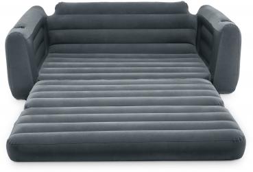 Intex Schlafcouch Luftbett ausziehbares Pull-Out Sofa aufblasbar 203cm x 231cm x 66cm 66552NP