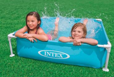 Intex Pool Frane Pool Mini 122cm x 122cm x 30cm 342 Liter ab 2 Jahren 57173NP