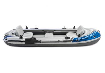 Intex Schlauchboot Sport Excursion 5 Set Alu-Paddel Pumpe 5 Personen 366cm x 168cm x 43cm 68325NP