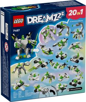 LEGO® DREAMZzz Z-Blob's Roboter- und Fahrzeugabenteuer 121 Teile 71487