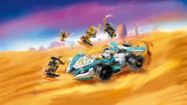 LEGO® NINJAGO® Zanes Drachenpower-Spinjitzu-Rennwagen 307 Teile 71791