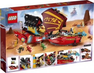 LEGO® NINJAGO® Ninja-Flugsegler im Wettlauf mit der Zeit 1739 Teile 71797