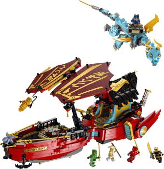 LEGO® NINJAGO® Ninja-Flugsegler im Wettlauf mit der Zeit 1739 Teile 71797