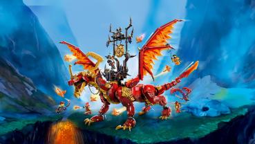 LEGO® NINJAGO Quelldrache der Bewegung 1716 Teile 71822