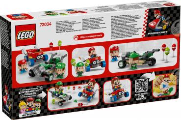 LEGO® Super Mario Kart™ - Baby Mario vs. Baby Luigi 321 Teile 72034