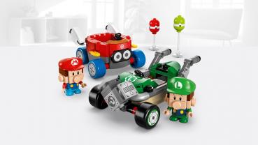 LEGO® Super Mario Kart™ - Baby Mario vs. Baby Luigi 321 Teile 72034