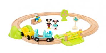 Brio World Eisenbahn Set Micky Maus Eisenbahn Set 18 Teile 32277