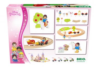 Brio World Eisenbahn Set Disney Princess Schneewittchens Eisenbahn Set 17 Teile 32299