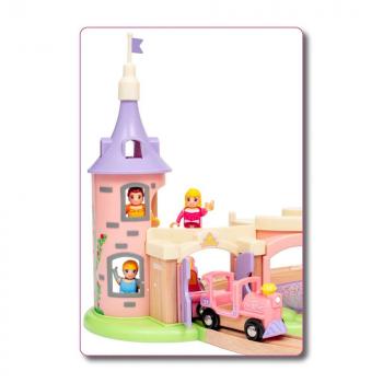 Brio World Eisenbahn Set Disney Princess Traumschloss Eisenbahn Set 18 Teile 33312