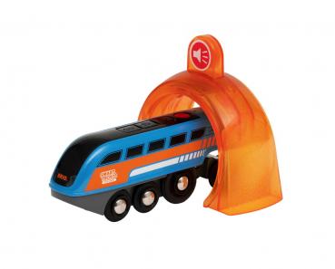 Brio World Eisenbahn Lok Smart Tech Sound Lok mit Aufnahmefunktion 2 Teile 33971