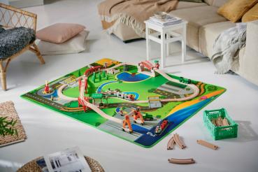 Brio World Eisenbahn Spielmatte 120 cm x 155 cm 33994