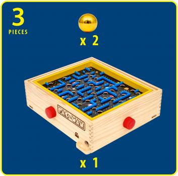 Brio Familienspiele Geschicklichkeitsspiel PacMan Labyrinth 34065