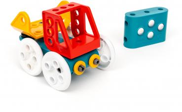 Brio Spielzeug Bausystem Builder Auto mit Fernsteuerung 23 Teile 34605