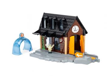 Brio World Eisenbahn Zubehör Smart Tech Sound Geisterbahnhof 3 Teile 36007