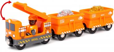 Brio World Eisenbahn Zug Güterzug 6 Teile 36049