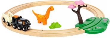 Brio World Eisenbahn Starter Set Dinosaurier Bahn Set 12 Teile 36098