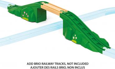 Brio World Eisenbahn Zubehör Modulare Brücke 3 Teile 36107