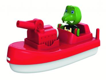 AquaPlay Outdoor Wasser Spielzeug Wasserbahn FireBoat Feuerwehr Boot 8700000273