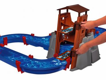 AquaPlay Outdoor Wasser Spielzeug Wasserbahn AdventureLand 8700001547