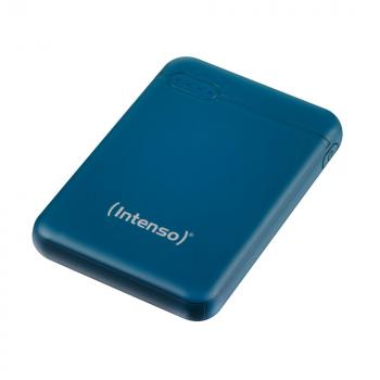 Intenso Powerbank mobile Ladestation Slim XS 5000 mAh Typ A / C USB OUT petrol