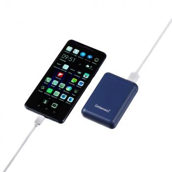 Intenso Powerbank mobile Ladestation Slim XS 10000 mAh Typ A / C USB OUT dark blue