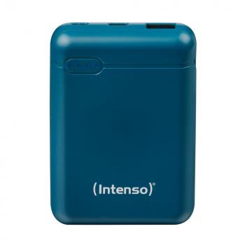 Intenso Powerbank mobile Ladestation Slim XS 10000 mAh Typ A / C USB OUT petrol