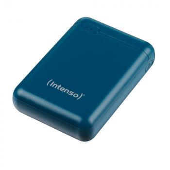 Intenso Powerbank mobile Ladestation Slim XS 10000 mAh Typ A / C USB OUT petrol