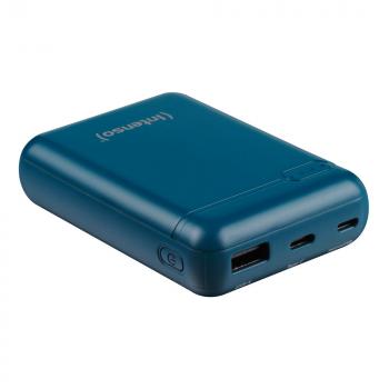 Intenso Powerbank mobile Ladestation Slim XS 10000 mAh Typ A / C USB OUT petrol