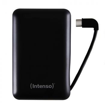 Intenso Powerbank mobile Ladestation XC 10000 mAh Ladegerät USB Typ C 2x USB OUT schwarz