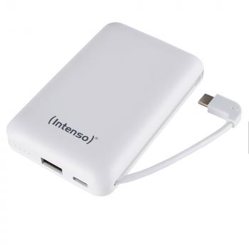 Intenso Powerbank mobile Ladestation XC 10000 mAh Ladegerät USB Typ C 2x USB OUT weiß