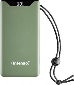 Intenso Powerbank F20000 PD Qualcomm Quick Charge 3.0 20000 mAh 1x USB Typ A und C OUT grün