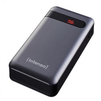 Intenso Powerbank mobile Ladestation PD 20000 mAh Typ C 2x USB OUT schwarz