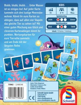 Schmidt Spiele Kartenspiel Kinderkartenspiel Blubbern 75062