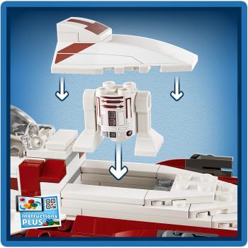 LEGO® Star Wars™ Obi-Wan Kenobis Jedi Starfighter™ 282 Teile 75333