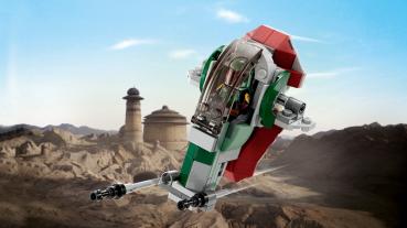 LEGO® Star Wars™ Boba Fetts Starship™ - Microfighter 85 Teile 75344