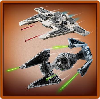 LEGO® Star Wars™ Mandalorian Mandalorianischer Fang Fighter vs. TIE Interceptor™ 957 Teile 75348