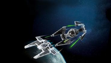 LEGO® Star Wars™ Mandalorian Mandalorianischer Fang Fighter vs. TIE Interceptor™ 957 Teile 75348