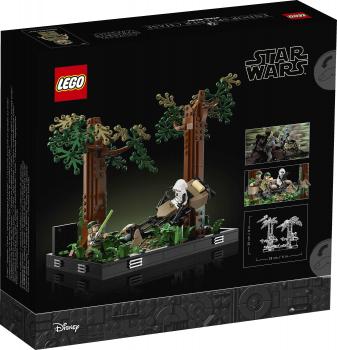 LEGO® Star Wars™ Verfolgungsjagd auf Endor™ - Diorama 608 Teile 75353