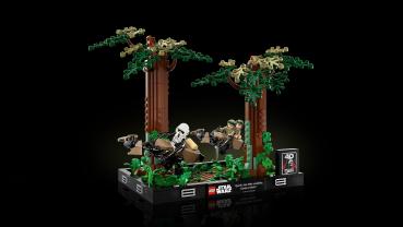 LEGO® Star Wars™ Verfolgungsjagd auf Endor™ - Diorama 608 Teile 75353