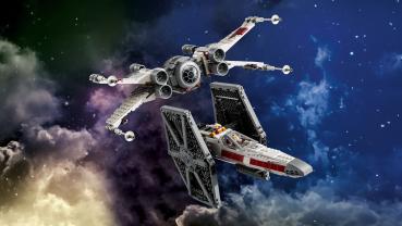 LEGO® Star Wars™ Mashup aus TIE Fighter & X-Wing 1063 Teile 75393