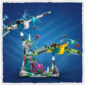 LEGO® Avatar Jakes und Neytiris erster Flug auf einem Banshee 572 Teile 75572