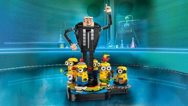 LEGO® Despicable Me Gru und die Minions aus LEGO® Steinen 839 Teile 75582