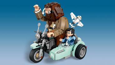 LEGO® Harry Potter™ Hagrids und Harrys Motorradtour 617 Teile 76443