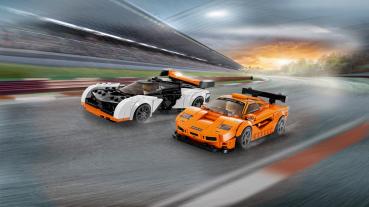 LEGO® Speed Champions McLaren Solus GT & McLaren F1 LM 581 Teile 76918